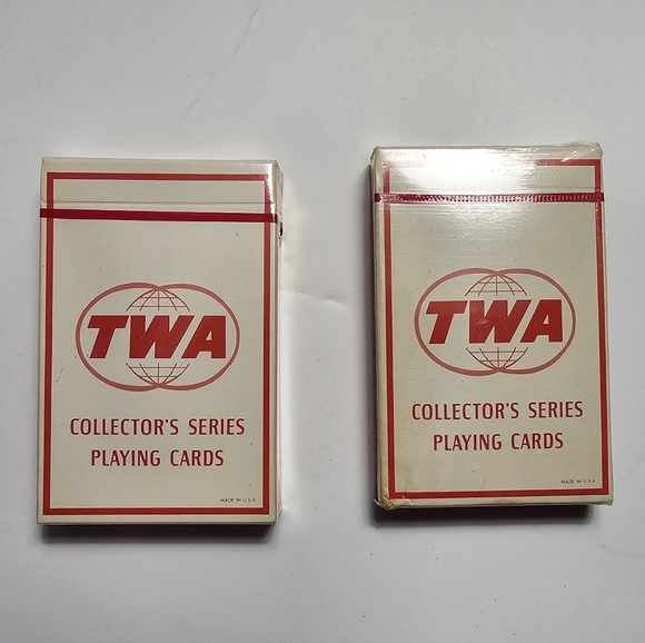 Original TWA Airlines Playing Cards Sealed - Picture 1 of 4